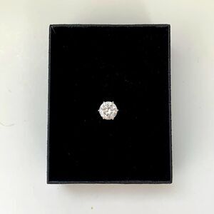 💍Crystal sterling silver ring